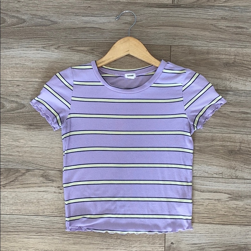 purple tee
